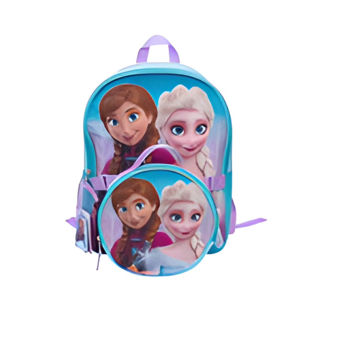 BACKPACK,15"FROZENwLunchBag