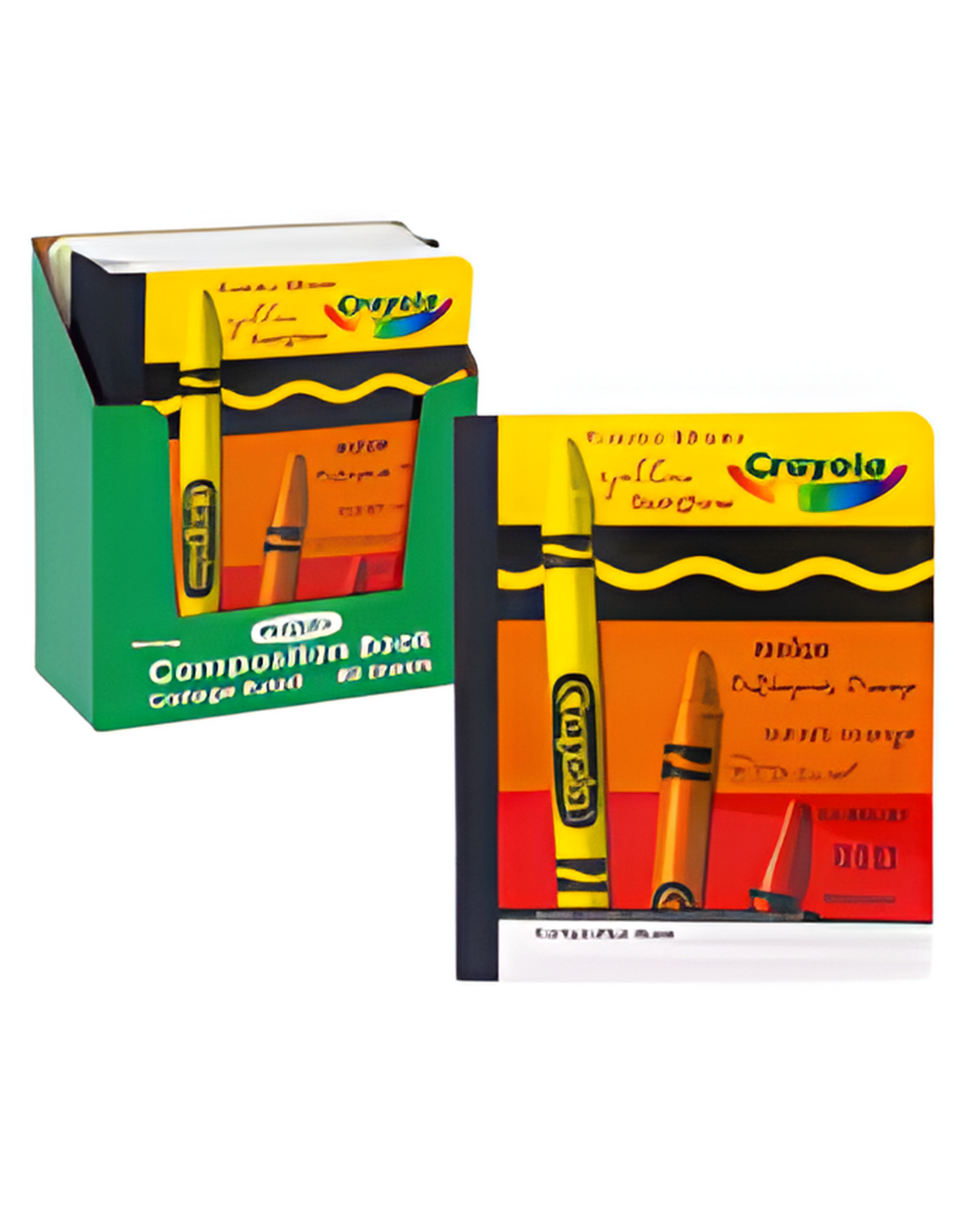 NOTEBOOK,80ctCRAYOLA COMP BK
