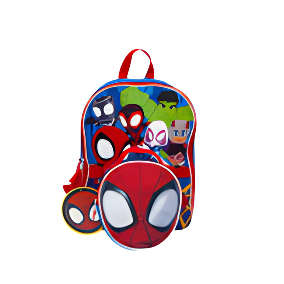 BACKPACK,15"SPIDEY&FRNDSwLunch