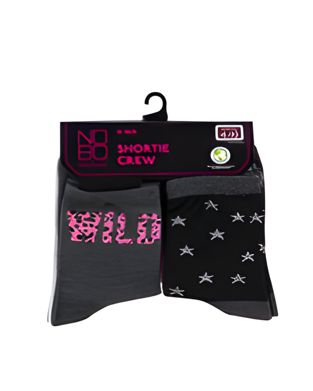 SOCKS,10pk size4-10 CREW WILD