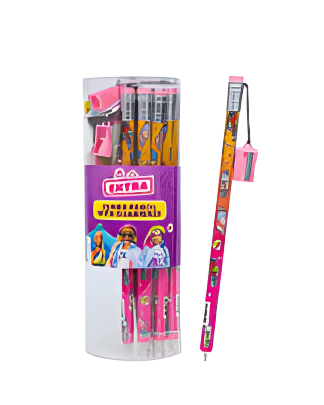 PENCIL,JUMBO CAREBEARSw/SHARPE