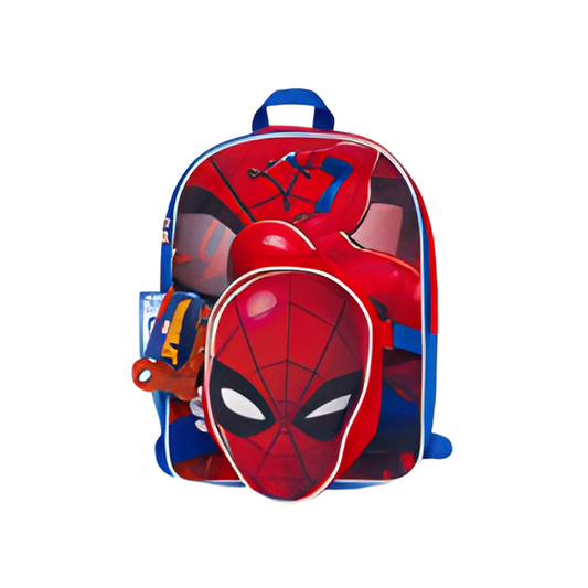 BACKPACK,15"SPIDERMANwLunchBag