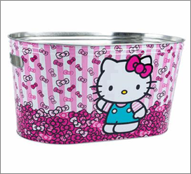 Large Storage Tub 16.25"L – Hello Kitty 11L Design