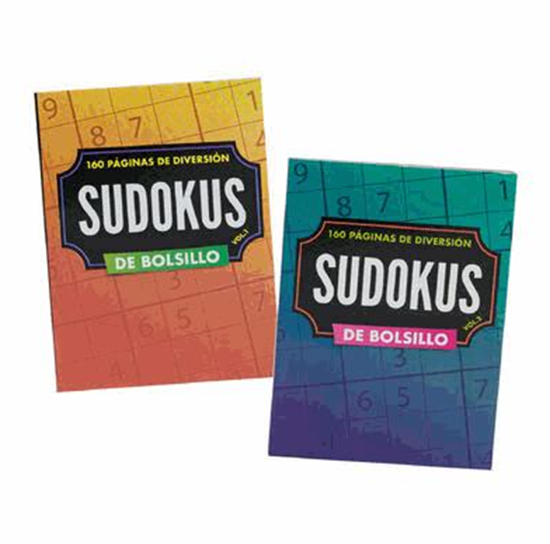 Sudoku Puzzle Book – 160 Pages, 2 Assorted Editions
