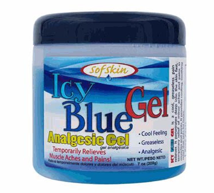 Icy Blue Analgesic Gel 7oz – Pain Relief