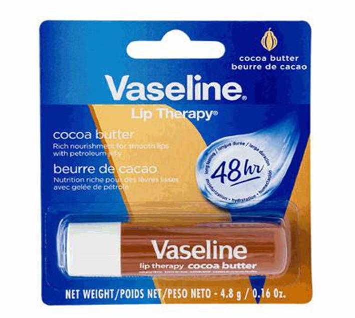 0.16oz Cocoa Butter Lip Therapy – Vaseline Formula