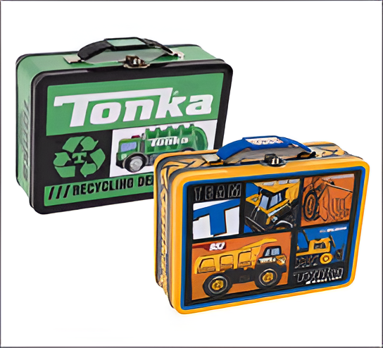 Tote Box 8.5"H – Large Embossed Tonka Storage Box