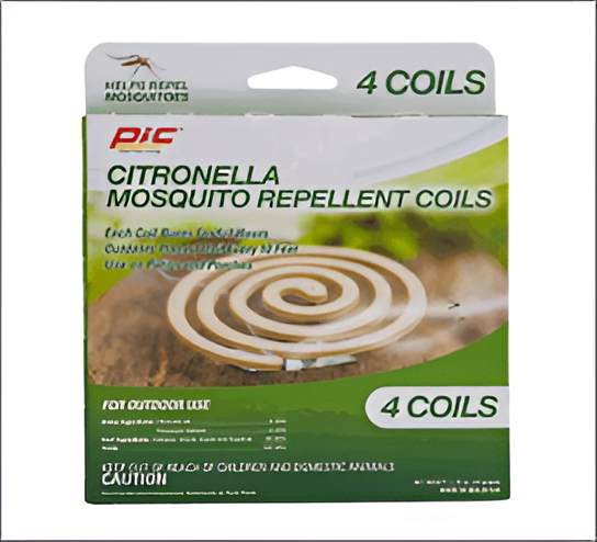 Citronella Mosquito Coils – Outdoor Insect Repellent Smoke Coils for Patios &amp; Gardens