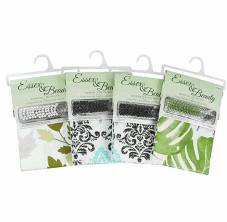 71" PEVA Shower Curtain – 0.08mm Thick Waterproof Bathroom Curtain