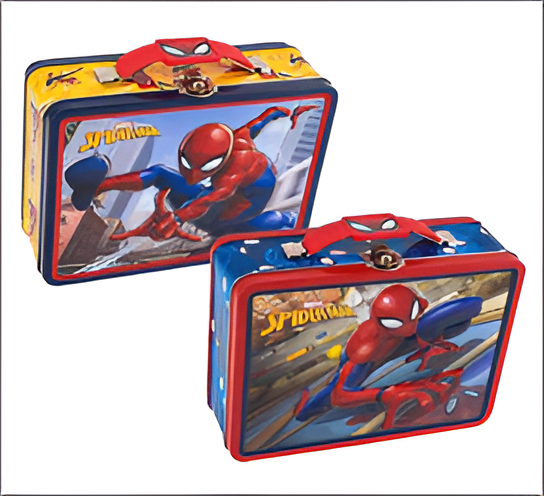 Lunch Box – Large Spider-Man Design (2 Assorted Styles)