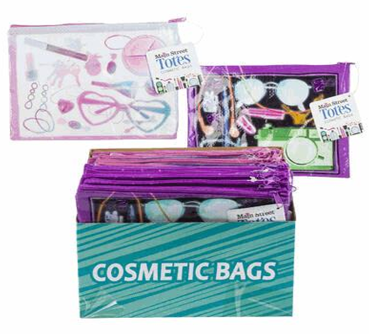 Assorted Zipper Cosmetic Bag