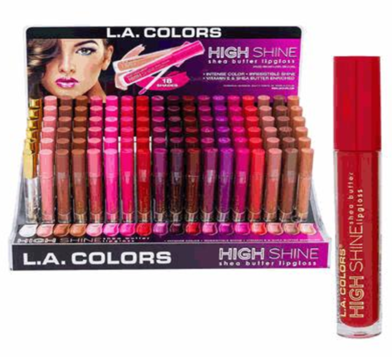 Lip Gloss with Shea Butter – Assorted Colors Hydrating Shine