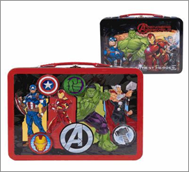Lunch Box XL – Embossed Avengers Design