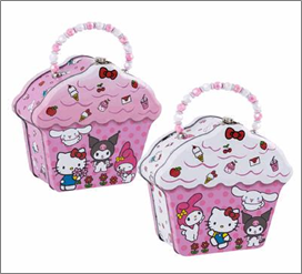 Lunch Box 7"H – Cupcake Hello Kitty & Friends