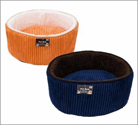 Pet Bed 18" Round – 2 Assorted Designs