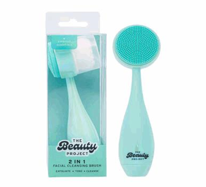 Facial Scrubber Cleansing Brush – Soft Silicone Exfoliator