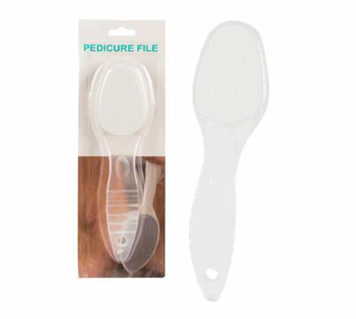 Pedicure File – Frosted White Foot Care Tool