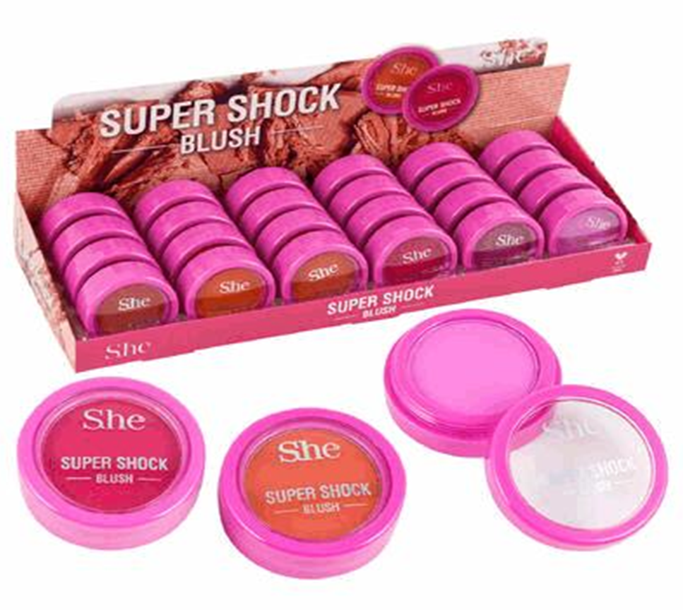 Blush Compact Palette – 6 Assorted Colors for Natural Radiance