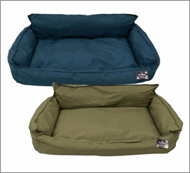 Large Pet Bed, 2-Pack Assorted