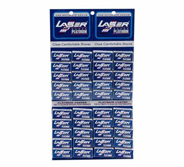 Laser Double Edge Razor Blades – 5 Pack