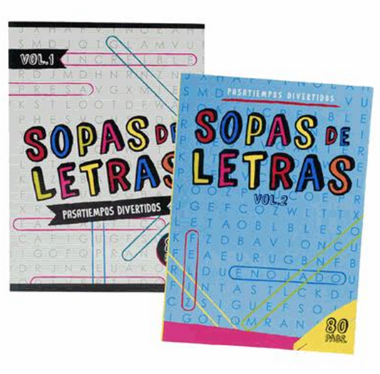 Spanish Find a Word Puzzle Book – 80 Pages