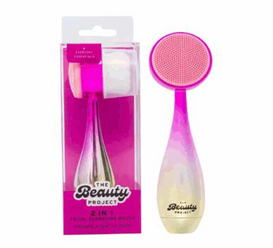Facial Cleansing Brush – Soft Silicone Scrubber