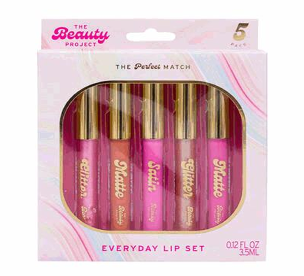 Everyday Lipstick Set – 5pc Liquid Lip Colors