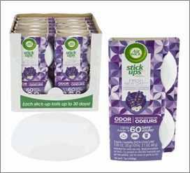 Air Wick Stick Ups 2 Pack Lavender – Long-Lasting Odor Neutralizer for Small Spaces