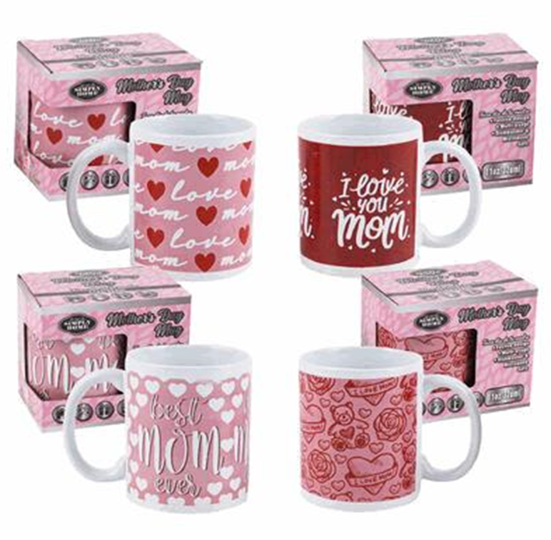 Ceramic Mother’s Day Mug, 11oz / 320ml Floral Design