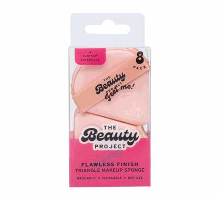 8 Piece Triangle Blending Sponge Set – Soft Precision Makeup Puffs