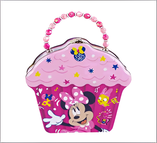 Purse 3"L x 7¼"H – Minnie Cupcake Design