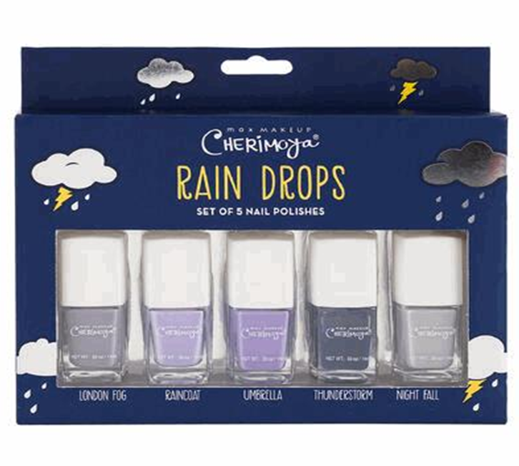 5-Piece Raindrops Nail Polish Set