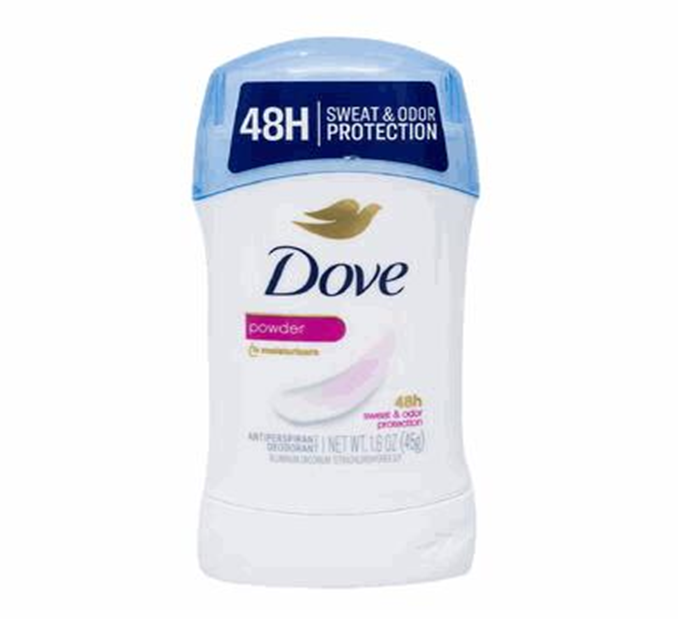 Dove Powder Deodorant – 1.6oz