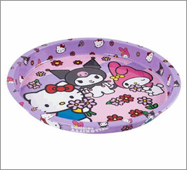 Serving Tray 12.25"D – Round HK & Friends Design