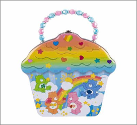 Lunch Box 7"H – Cupcake Care Bears Design