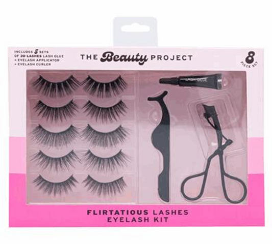 Eyelash 8pc Set – Natural & Full Volume Lashes