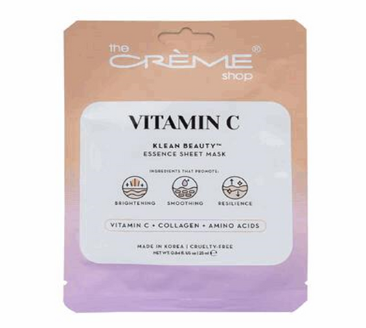 Vitamin C Facial Mask – Brightening & Hydrating Skincare