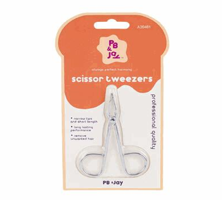 Silver Scissor Tweezer 1pc – LaColors