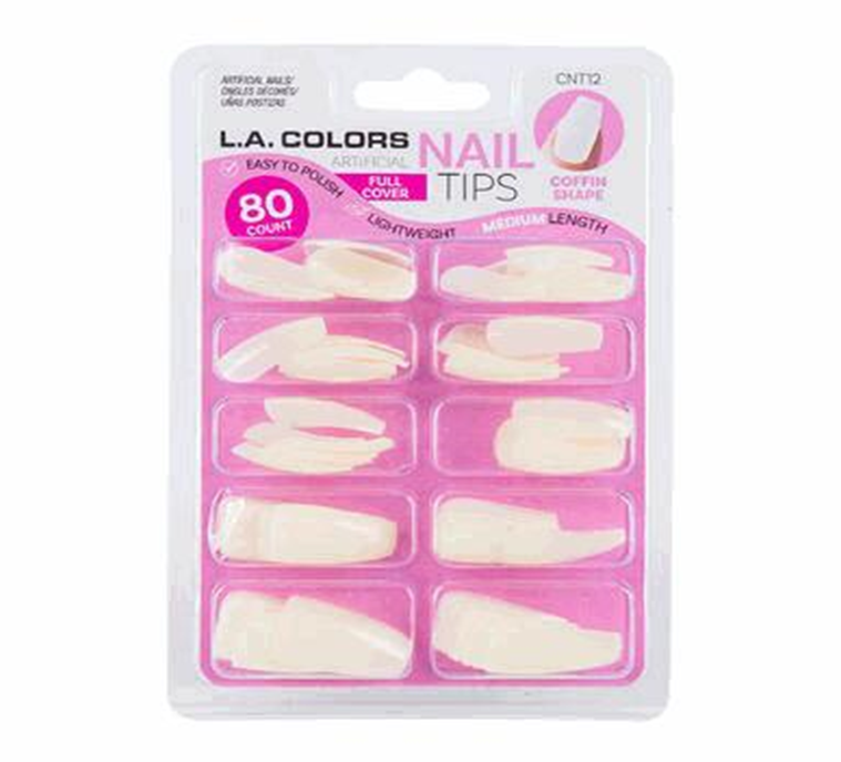 80-Count Coffin Nail Tips