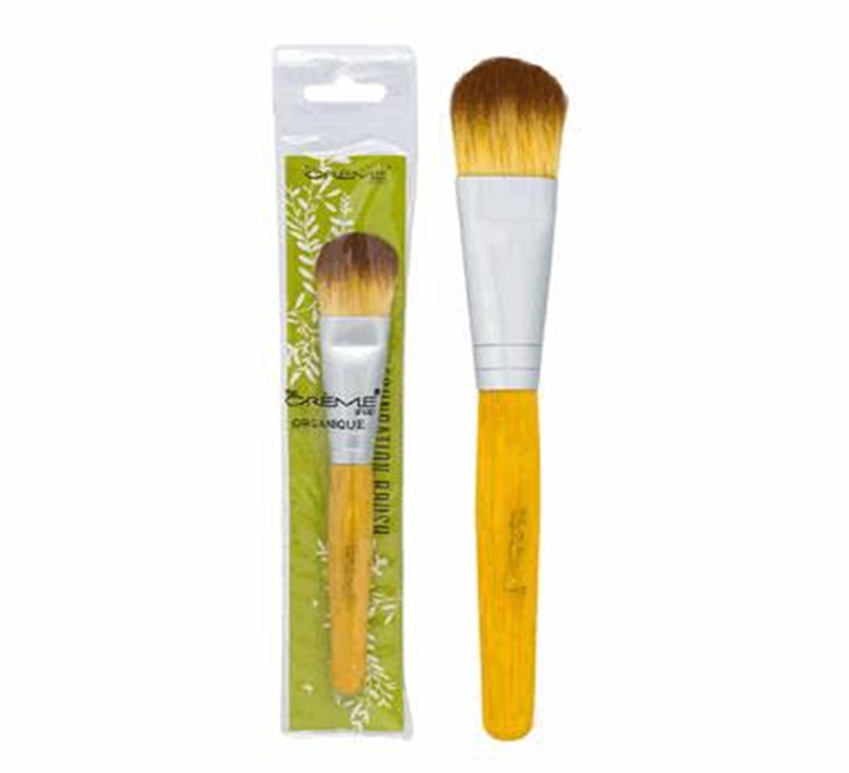 Bamboo Foundation Brush – Soft Smooth Makeup Application