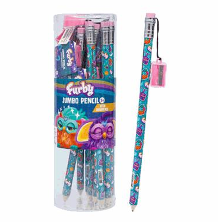 Jumbo Furby Pencil with Sharpener