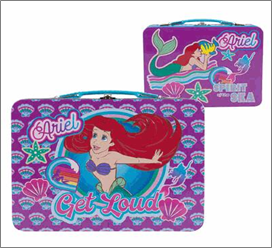 Lunch Box XL – Embossed Ariel Design