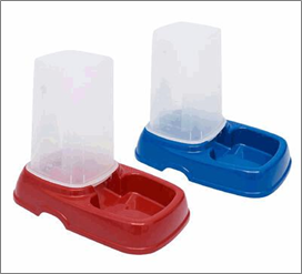 Food & Water Dispenser, 1.5L – 2 Assorted