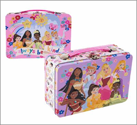 Lunch Box XL – Embossed Disney Princess Design