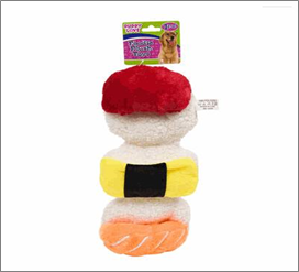 9.8" Pet Plush Toy – Sushi