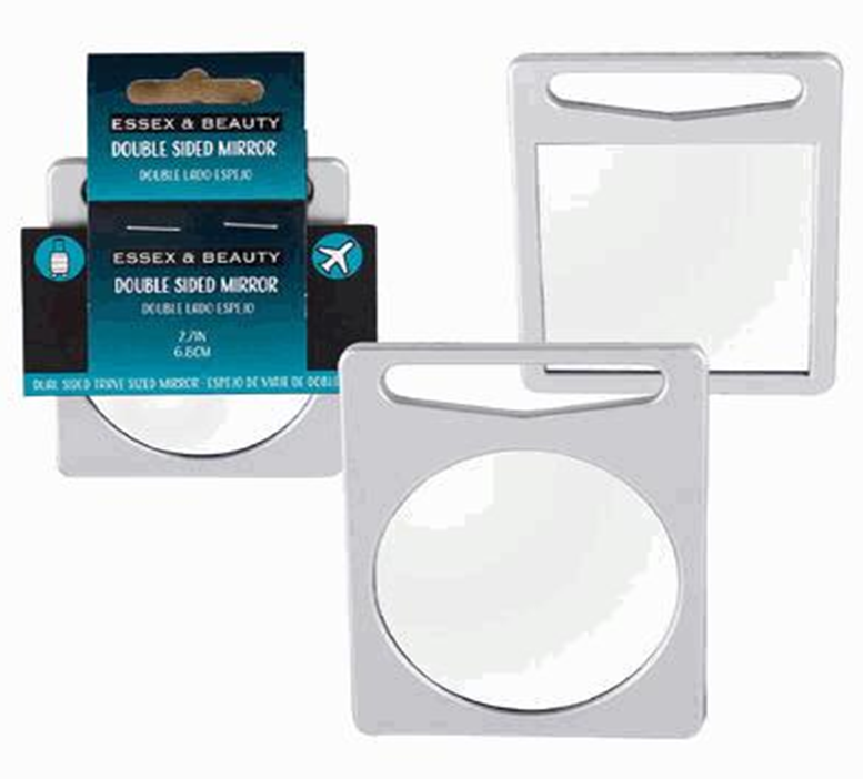 Double-Sided Mirror 2.7" LaColors Assorted