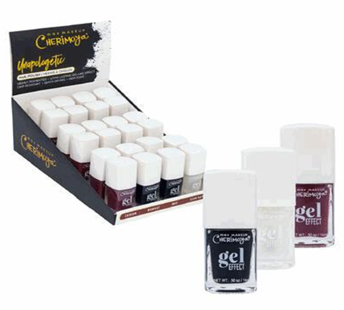 Nail Polish Set – Crimson, Midnight & Onyx Shades