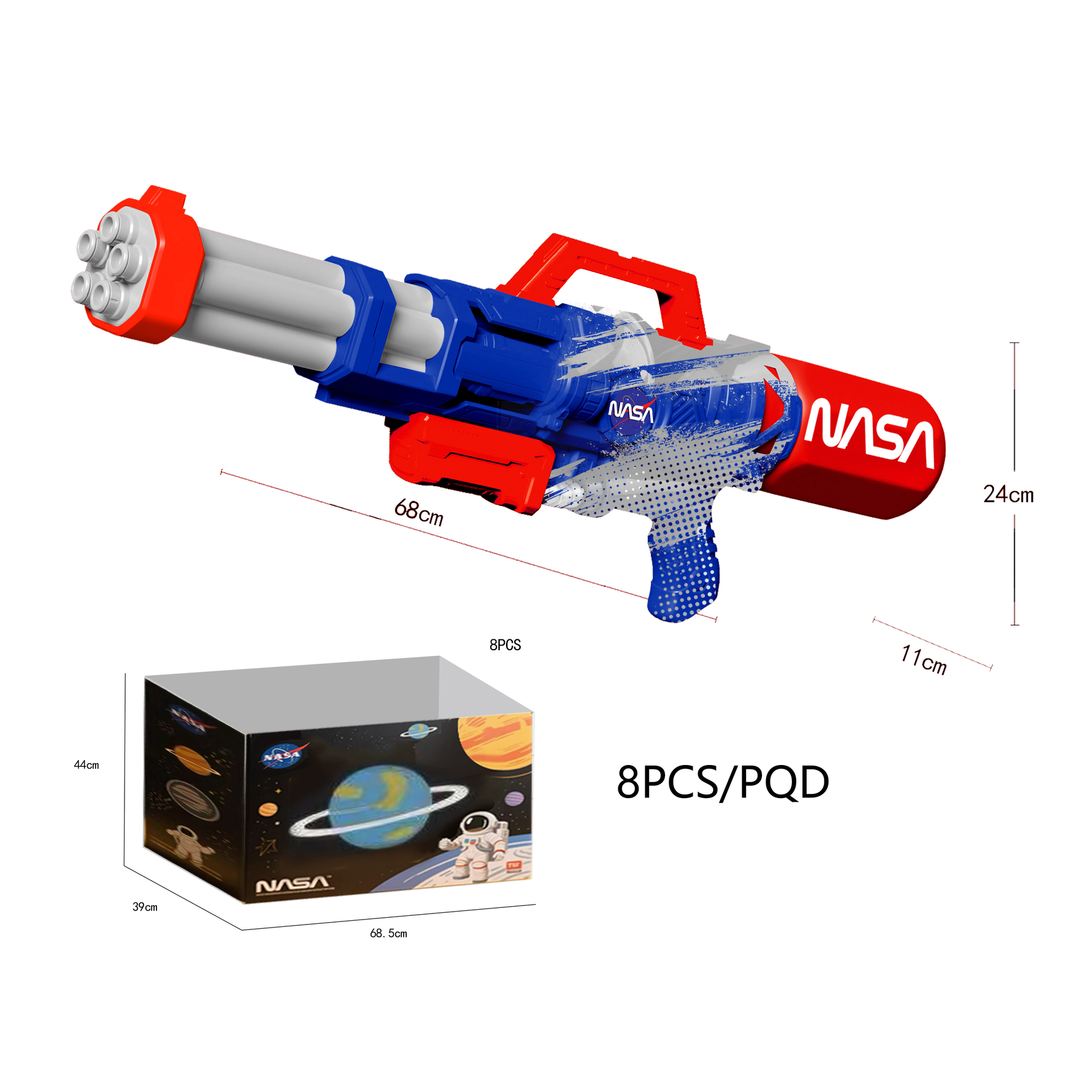 NASA AQUA ROCKET 800 WATER BLASTER